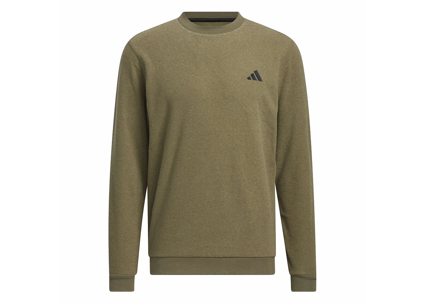 adidas Long Sleeve Crew Sweatshirt Olive Strata