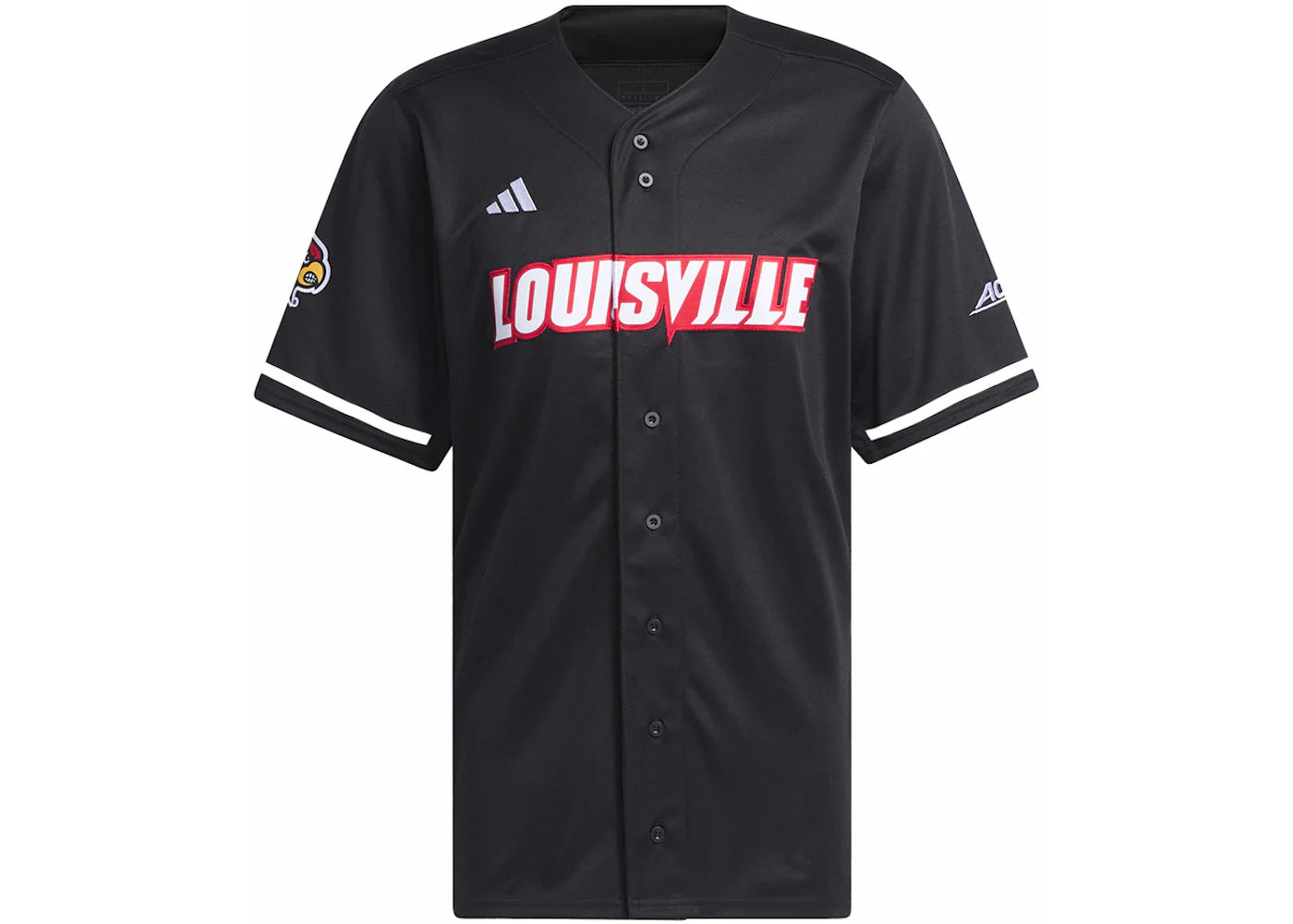 adidas Louisville Baseball Jersey Black