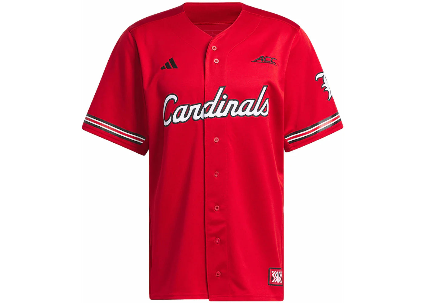 adidas Louisville Reverse Retro Replica Baseball Jersey Team Power Red
