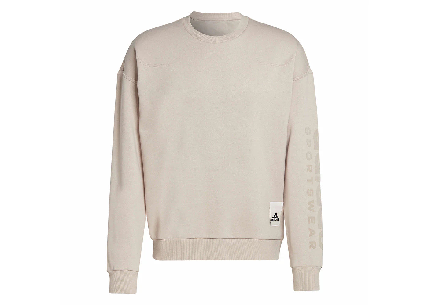 adidas Lounge Fleece Sweatshirt Wonder Taupe