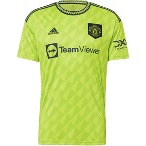 adidas Manchester United 22/23 Third Jersey Semi Solar Slime