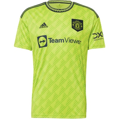 adidas Manchester United 22/23 Third Jersey Semi Solar Slime