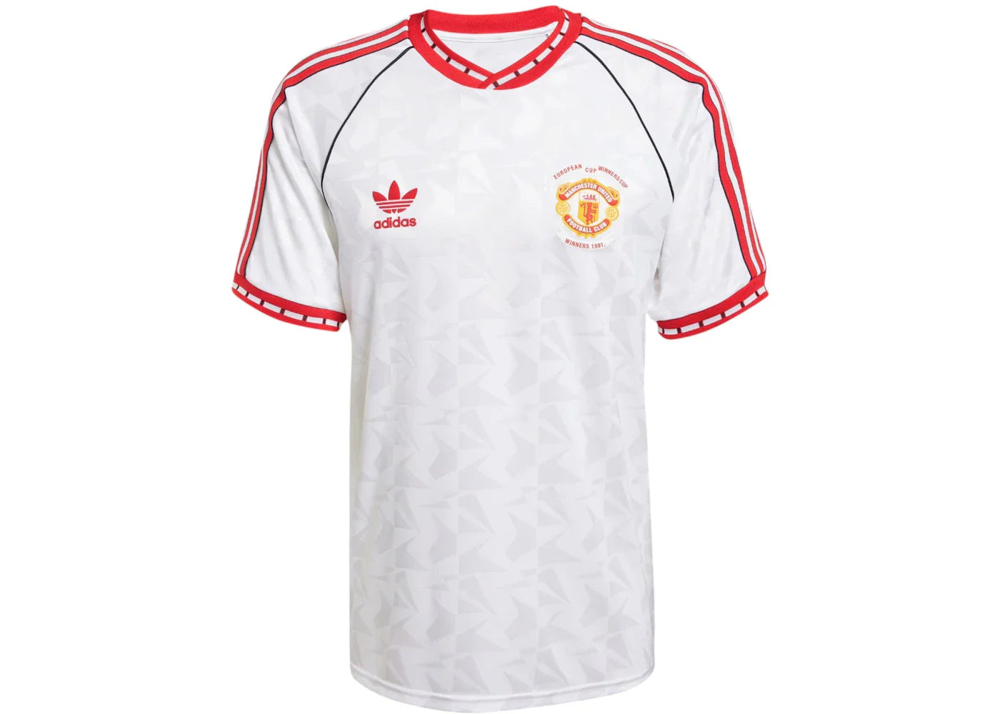 adidas Manchester United '91 Away Jersey White