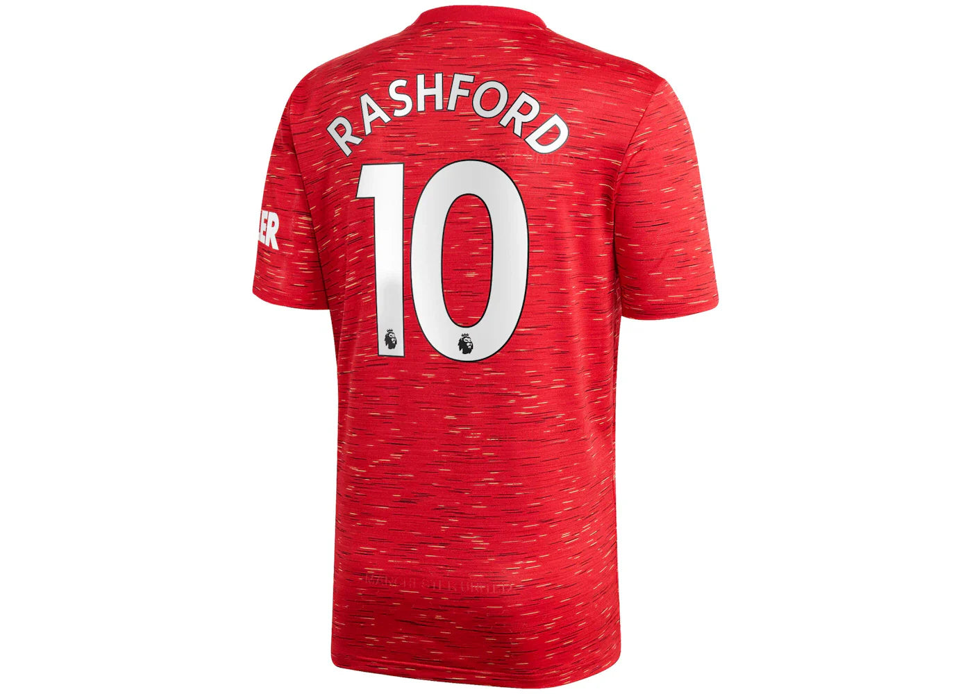 adidas Manchester United Home Shirt 2020-21 with Rashford 10 printing Jersey Red