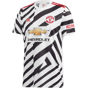 adidas Manchester United Third Shirt 2020-21 Jersey White