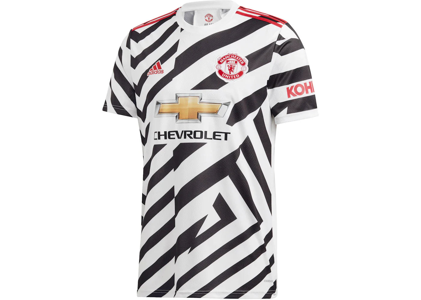 adidas Manchester United Third Shirt 2020-21 Jersey White