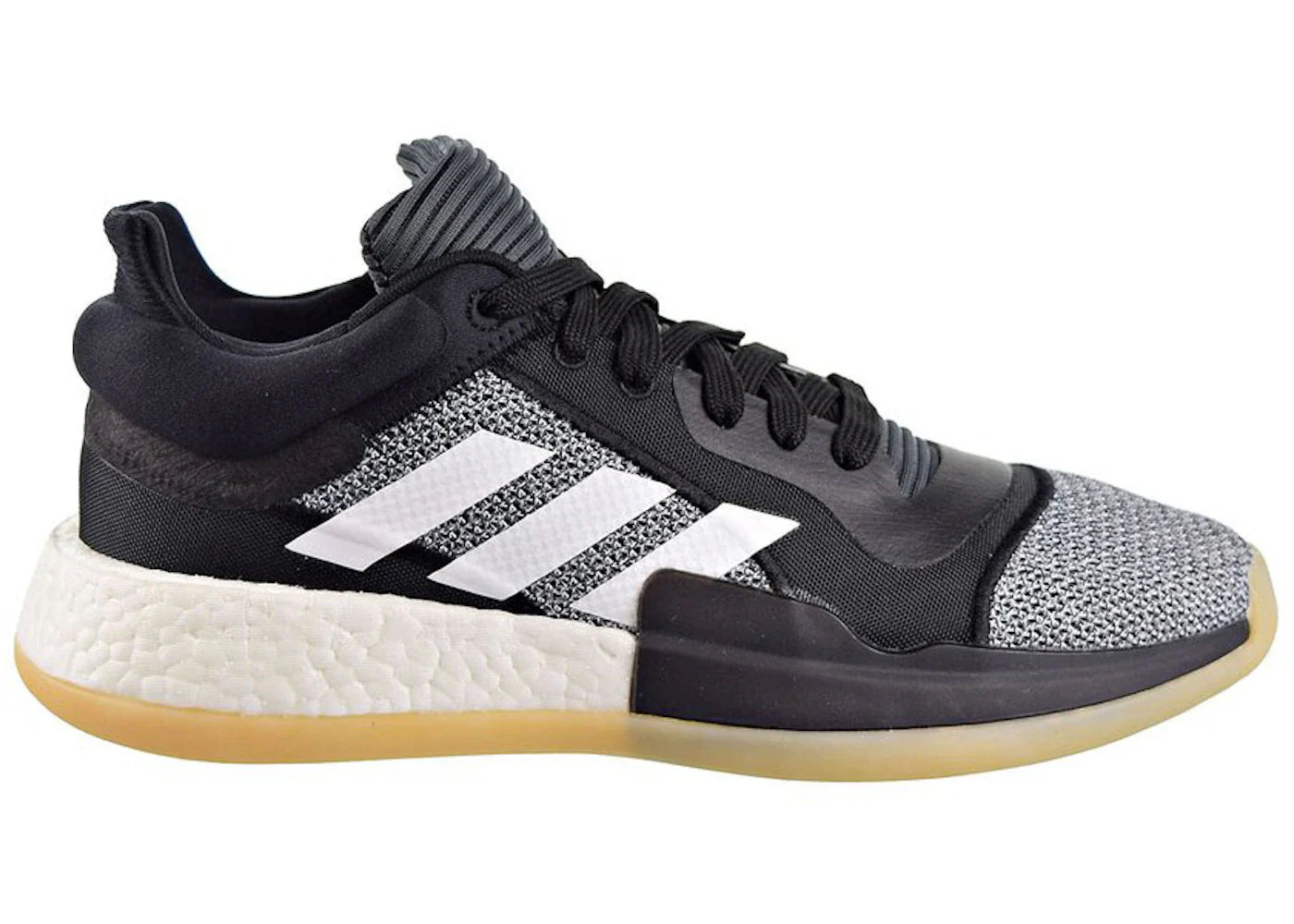 adidas Marquee Boost Low Black White Gum