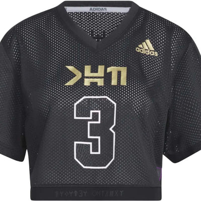 adidas Marvel Black Panther Crop Top Black