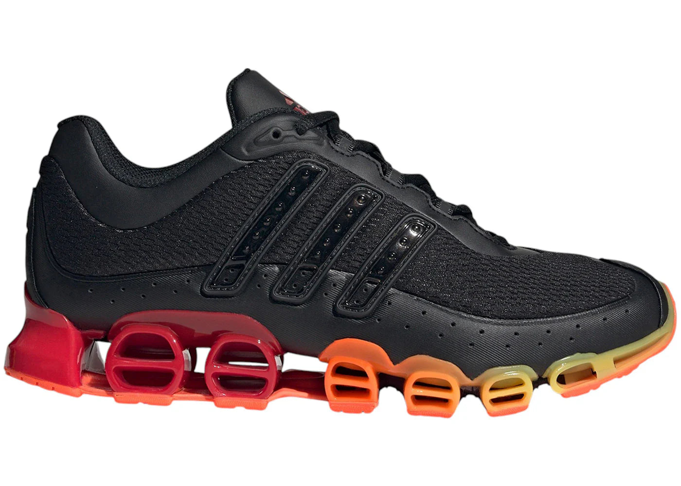 adidas Megaride Core Black Better Scarlet Solar Orange