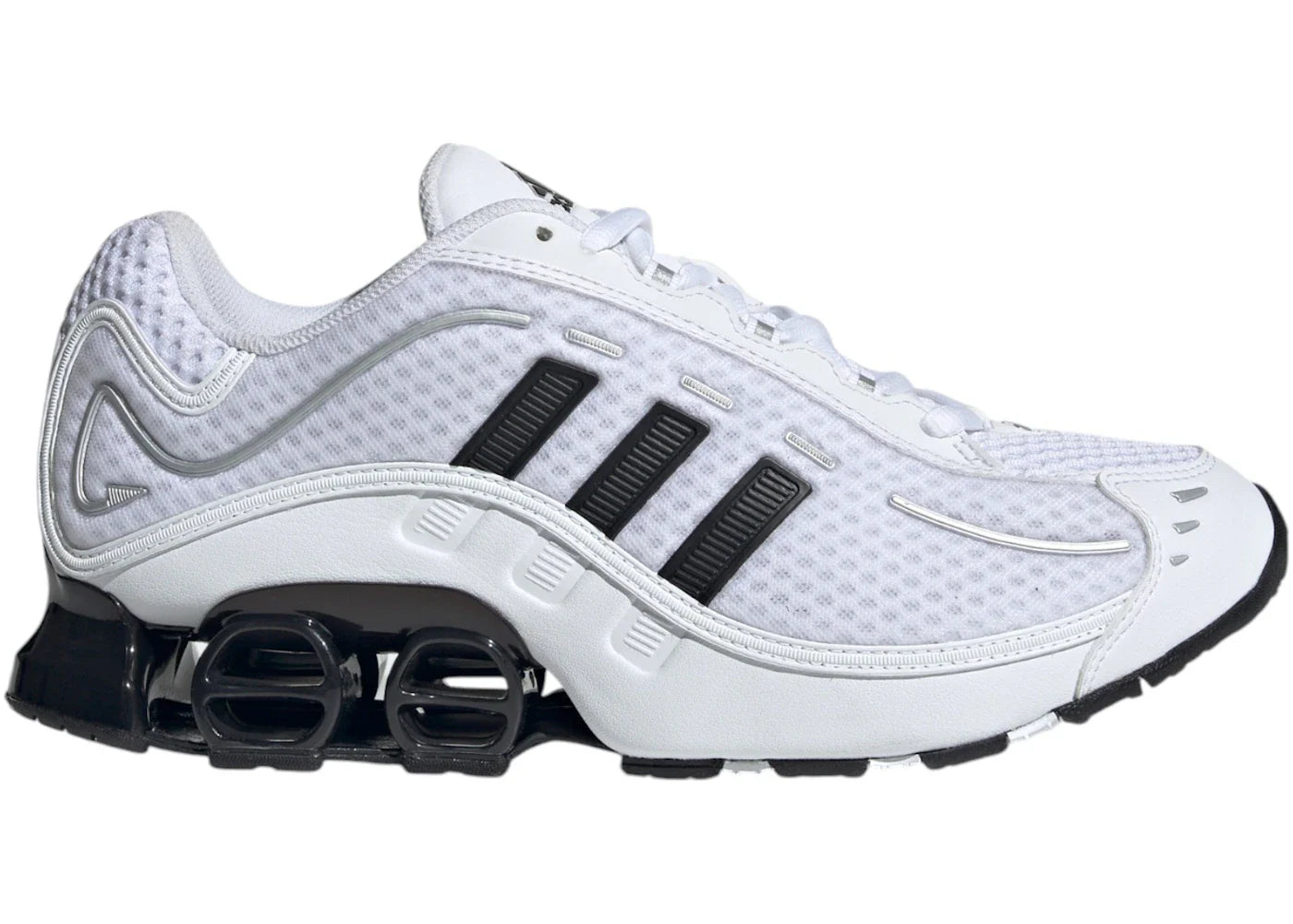 adidas Megaride O1 Cloud White Core Black Silver Metallic