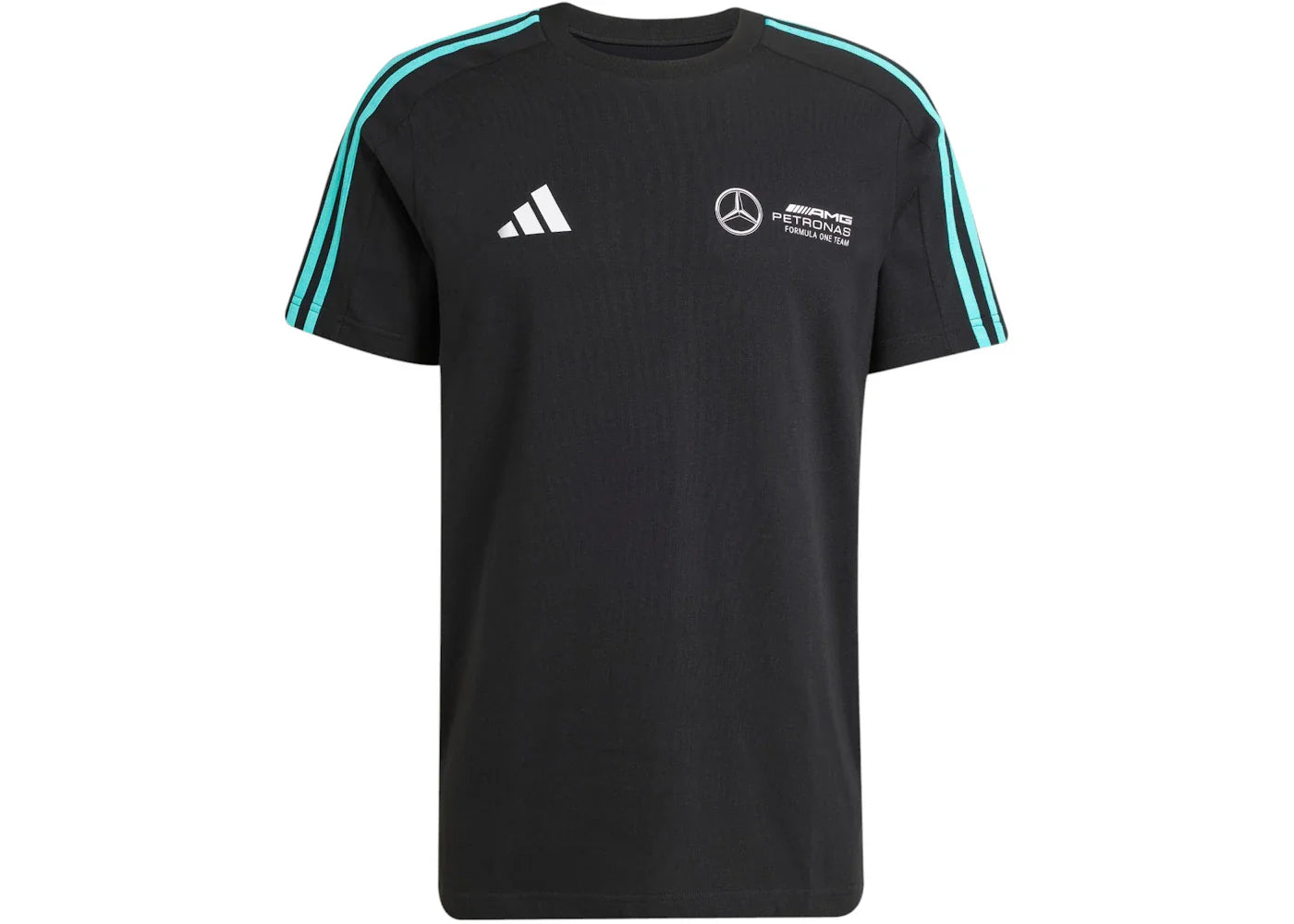 adidas Mercedes Amg Petronas Formula Team Dna T-Shirt Black/White