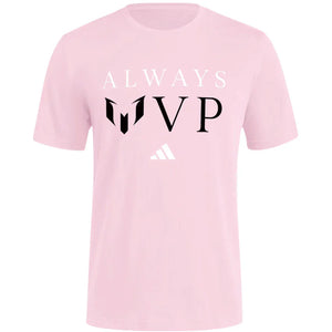 adidas Messi MLS MVP Winner Graphic Tee True Pink