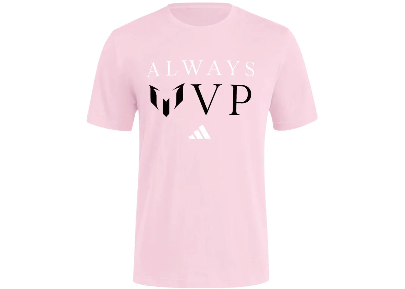 adidas Messi MLS MVP Winner Graphic Tee True Pink