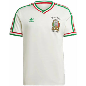 adidas Mexico 1985 Away Jersey Cloud White