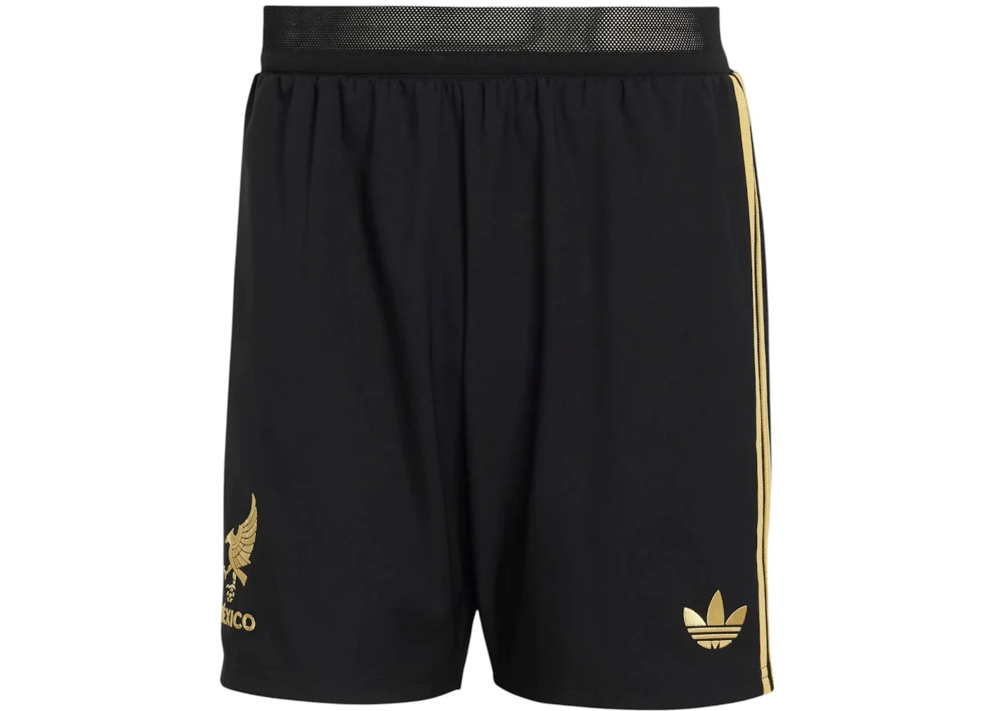 adidas Mexico 25 Gold Shorts Black