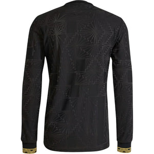 adidas Mexico Gold Long Sleeve Jersey Black