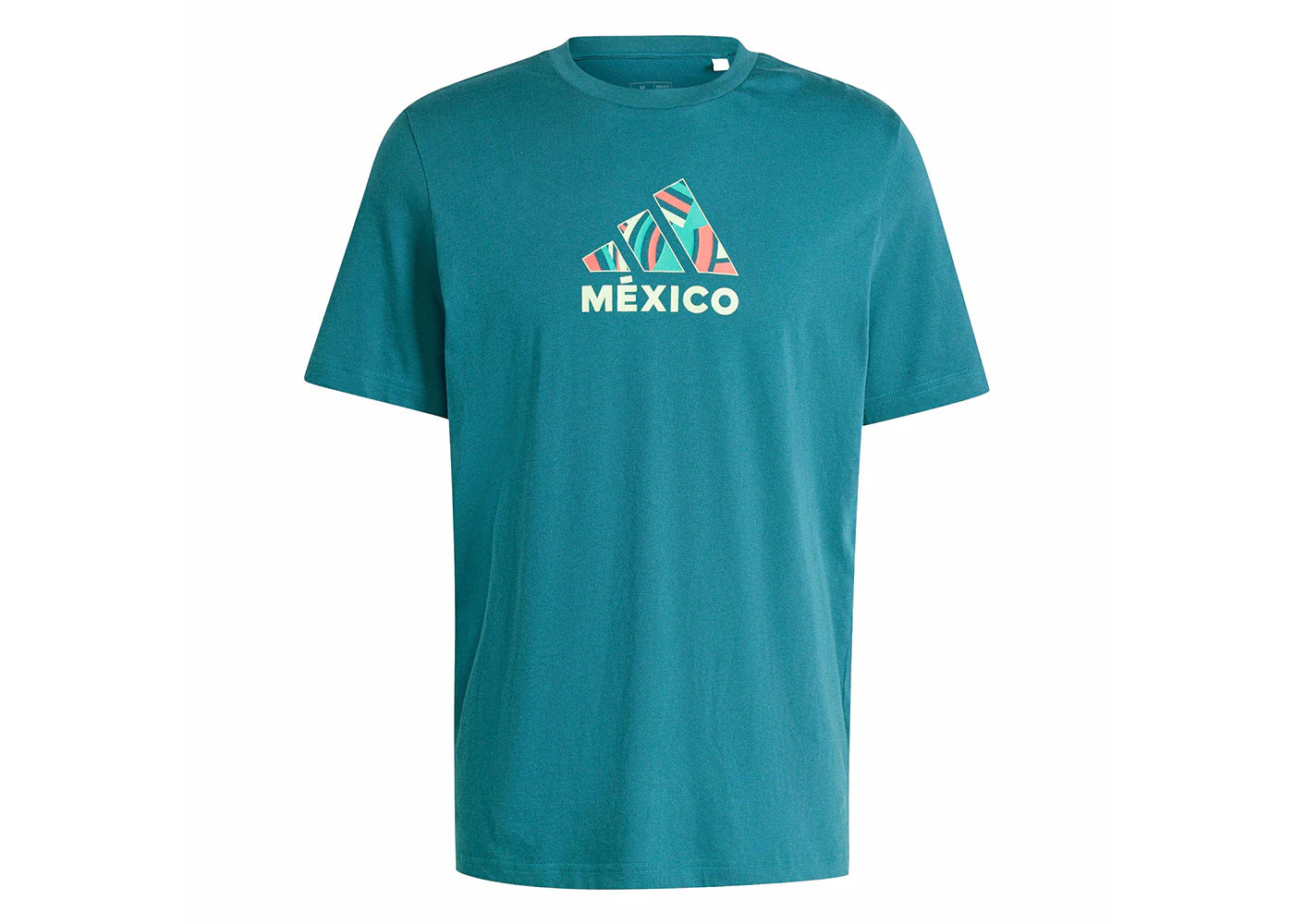 adidas Mexico Soccer Fan Graphic Tee Mystery Green
