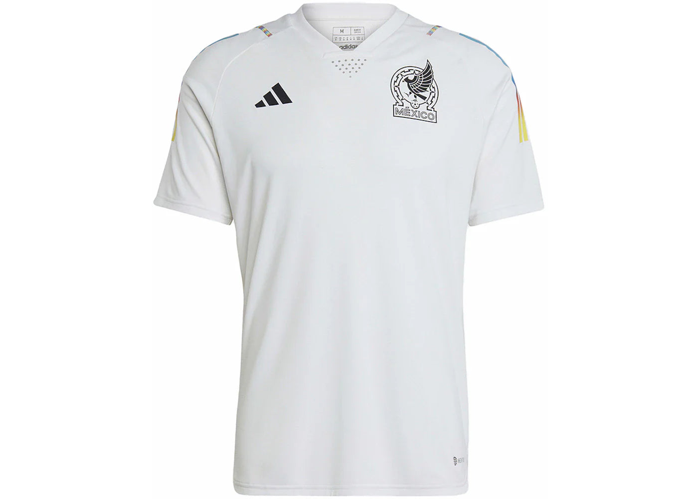 adidas Mexico Tiro 23 Game Day Pre-Match Jersey White