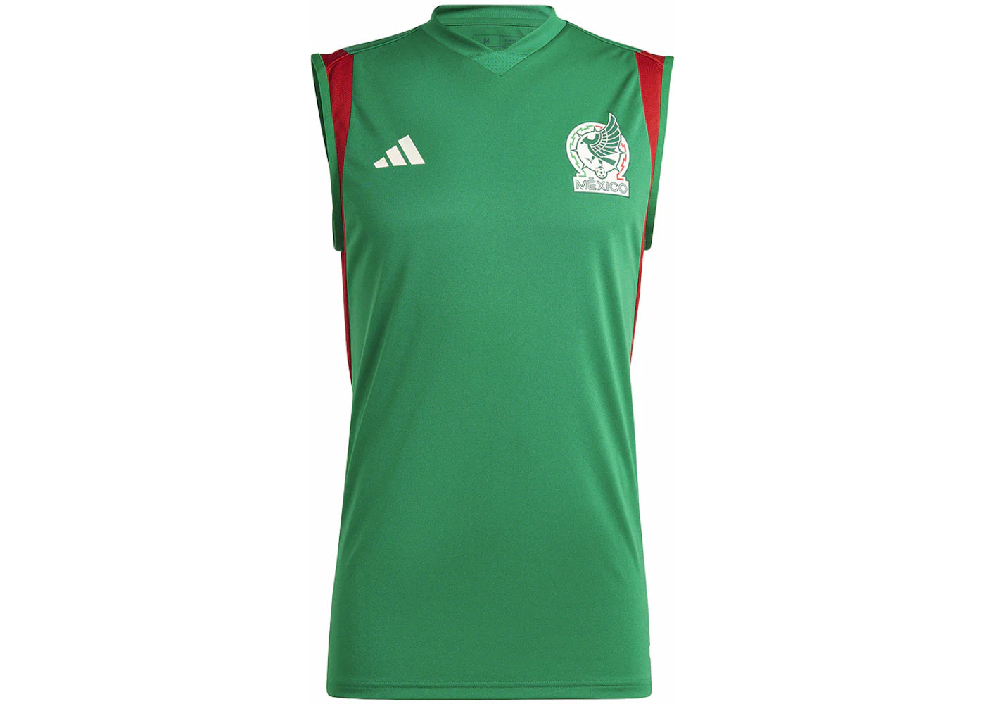 adidas Mexico Tiro 23 Sleeveless Training Jersey Vivid Green