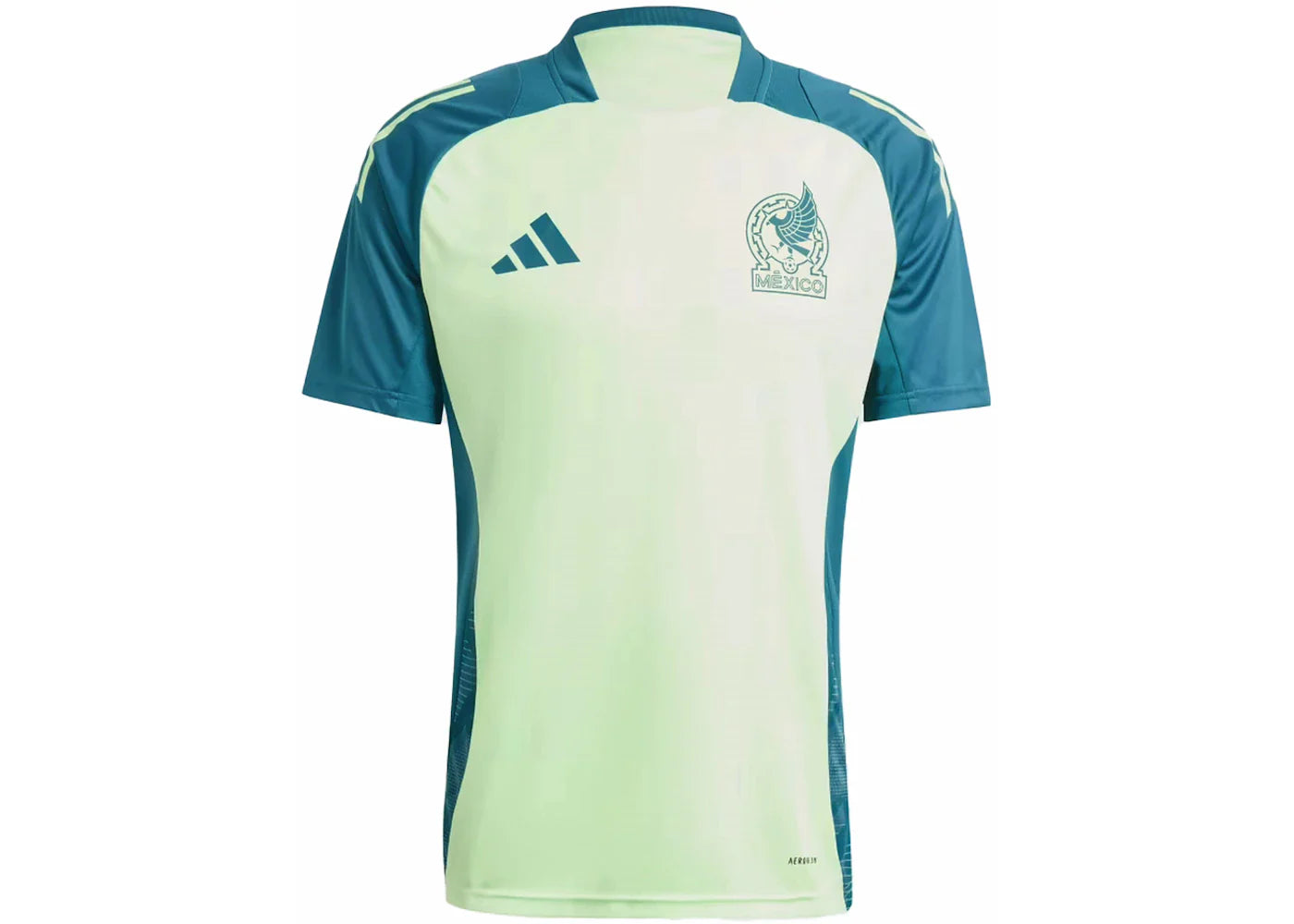 adidas Mexico Tiro 24 Competition Training Jersey Green Spark/Mystery Green