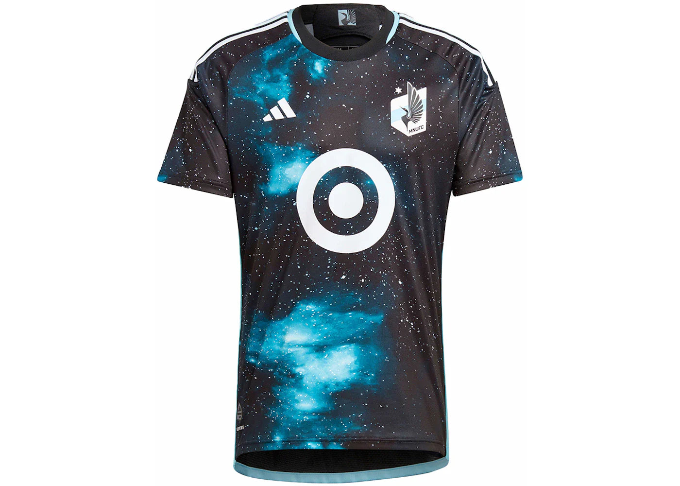 adidas Minnesota United FC 24/25 Home Authentic Jersey Black/Zenith