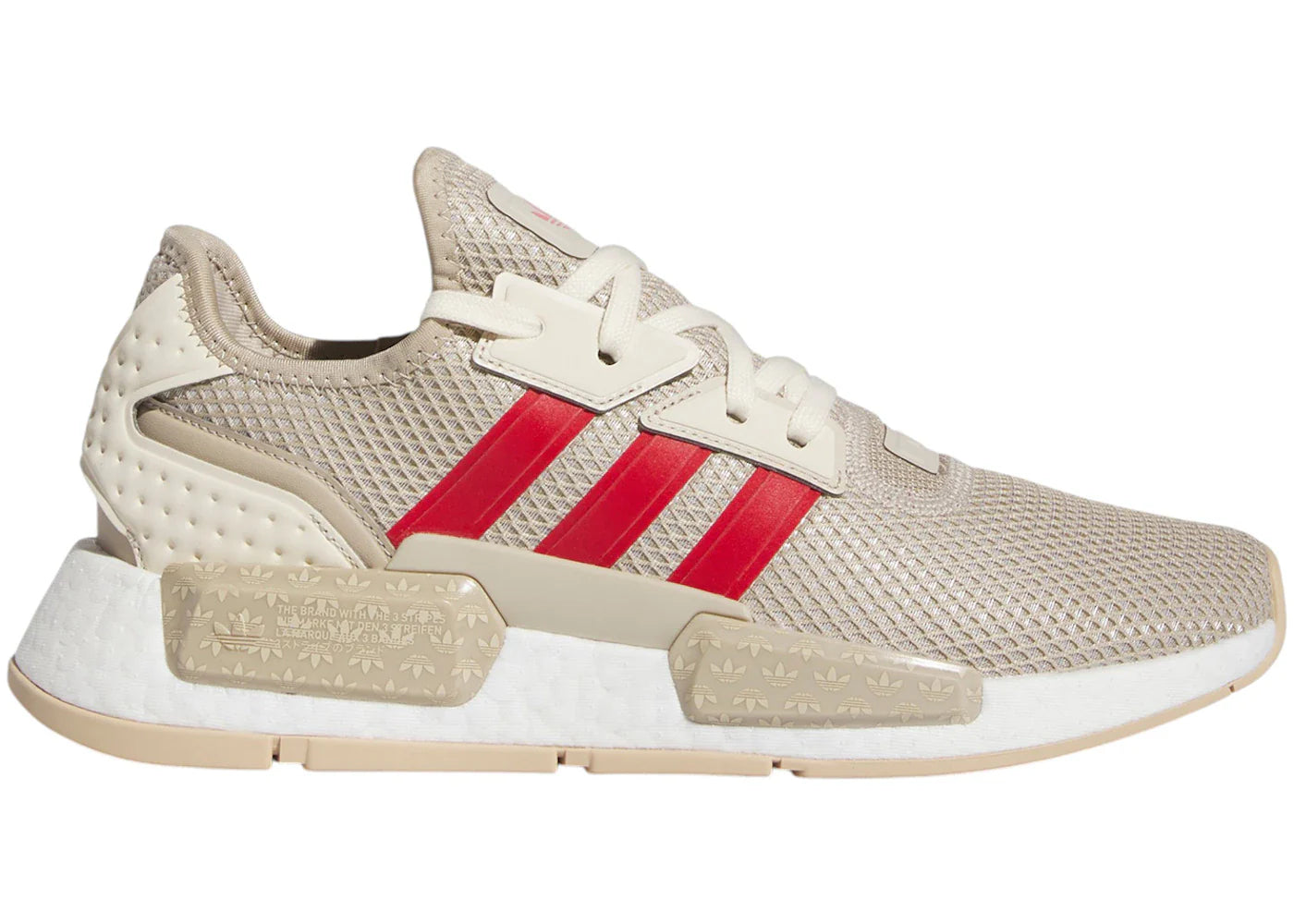 adidas NMD G1 Wonder Beige Red Wonder White