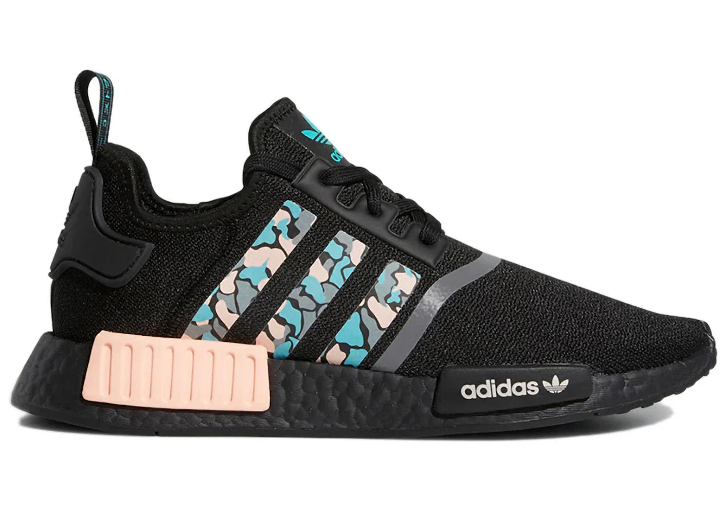 adidas NMD R1 STLT Primeknit Aqua Pink Camo