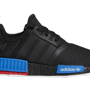 adidas NMD R1 Black Red Blue (GS)