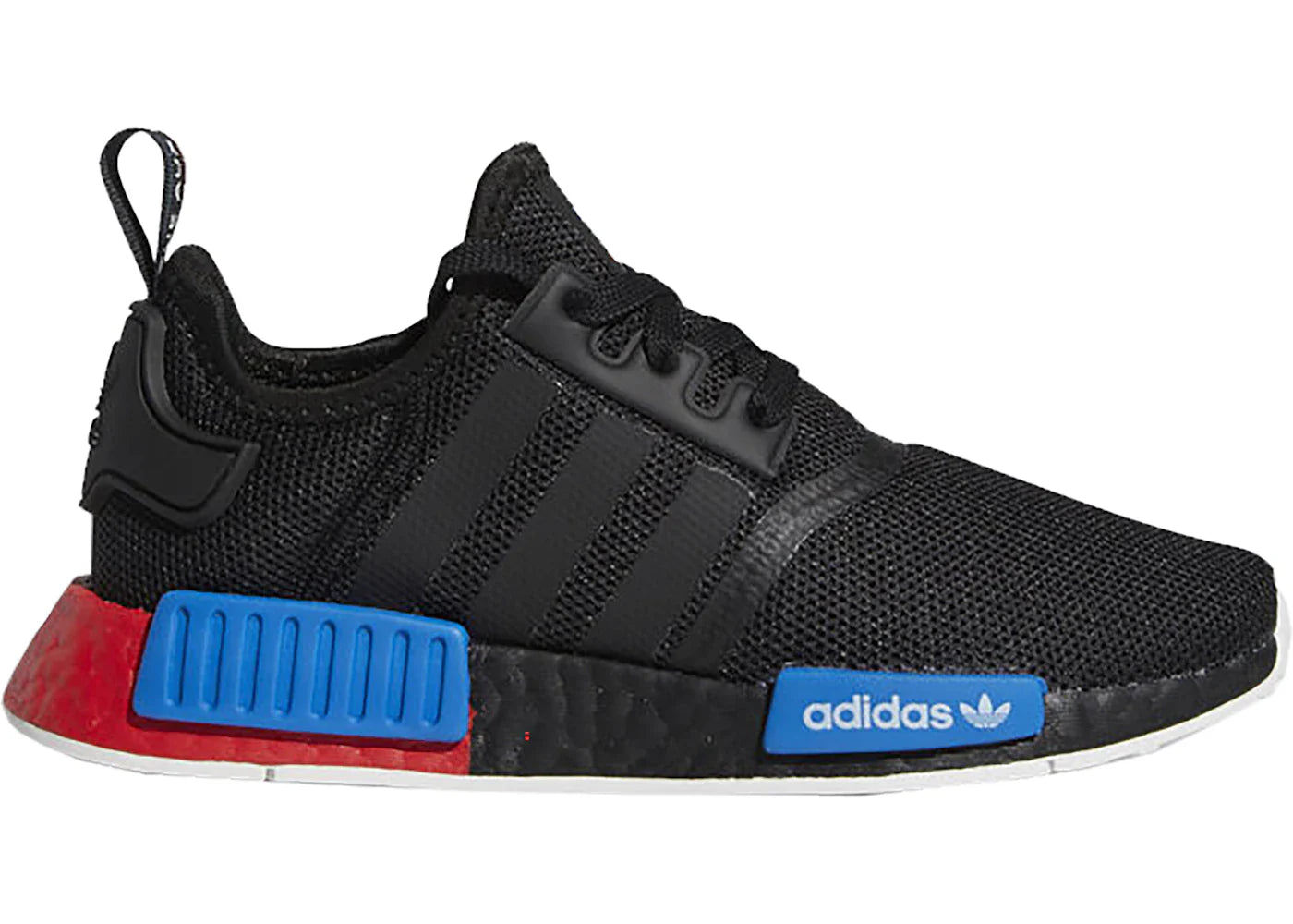adidas NMD R1 Black Red Blue (GS)