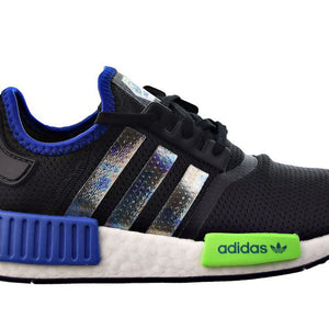 adidas NMD R1 Black Royal Solar Green (GS)
