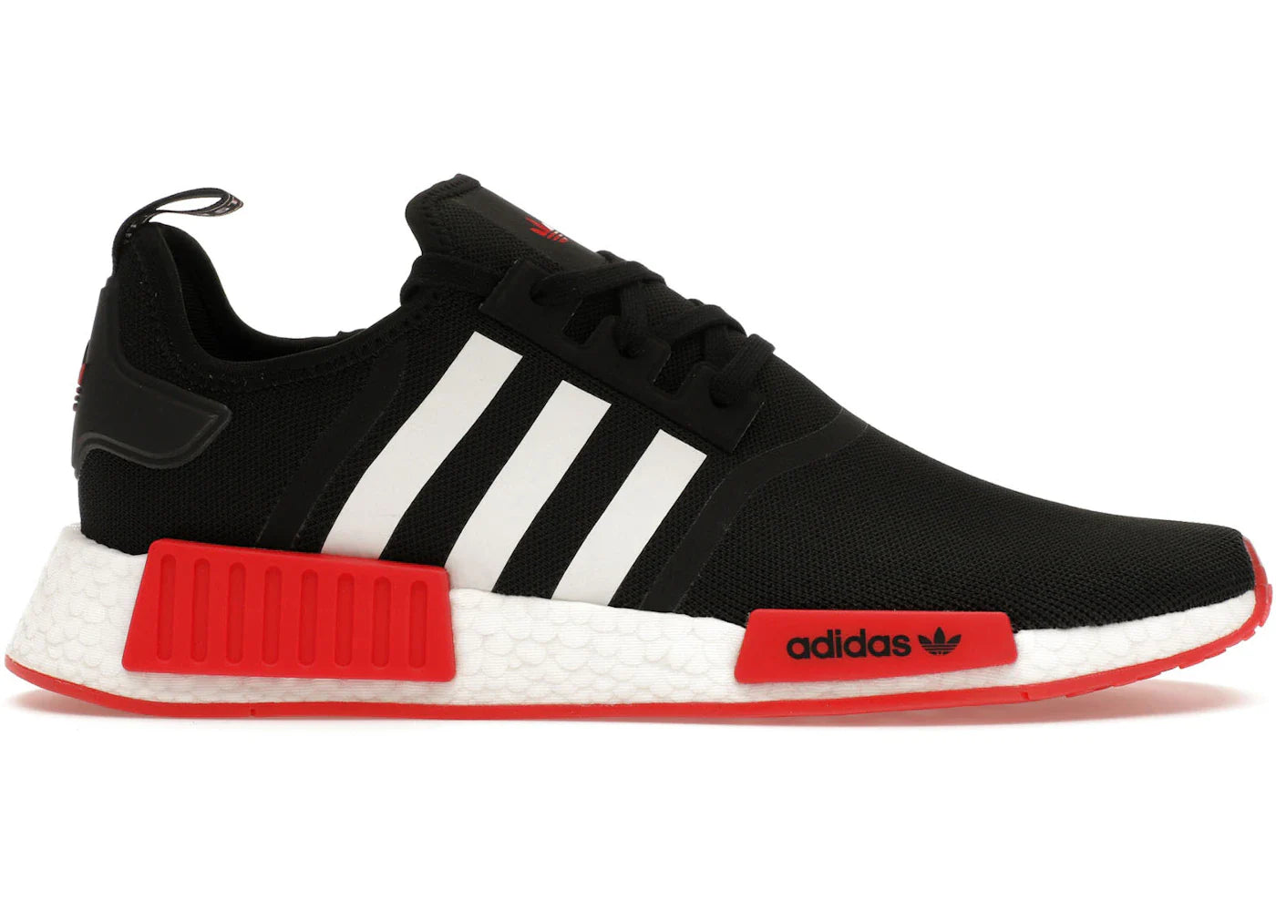 adidas NMD R1 Black Vivid Red White