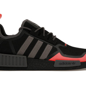 adidas NMD R1 Core Black Solar Red Grey