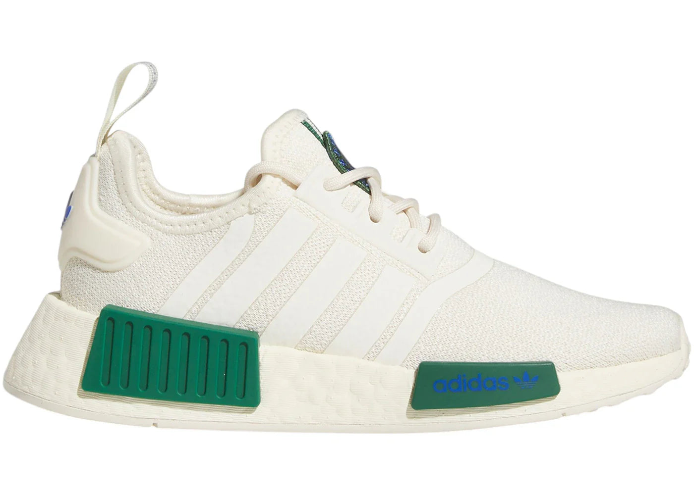 adidas NMD R1 Cream White Dark Green (GS)