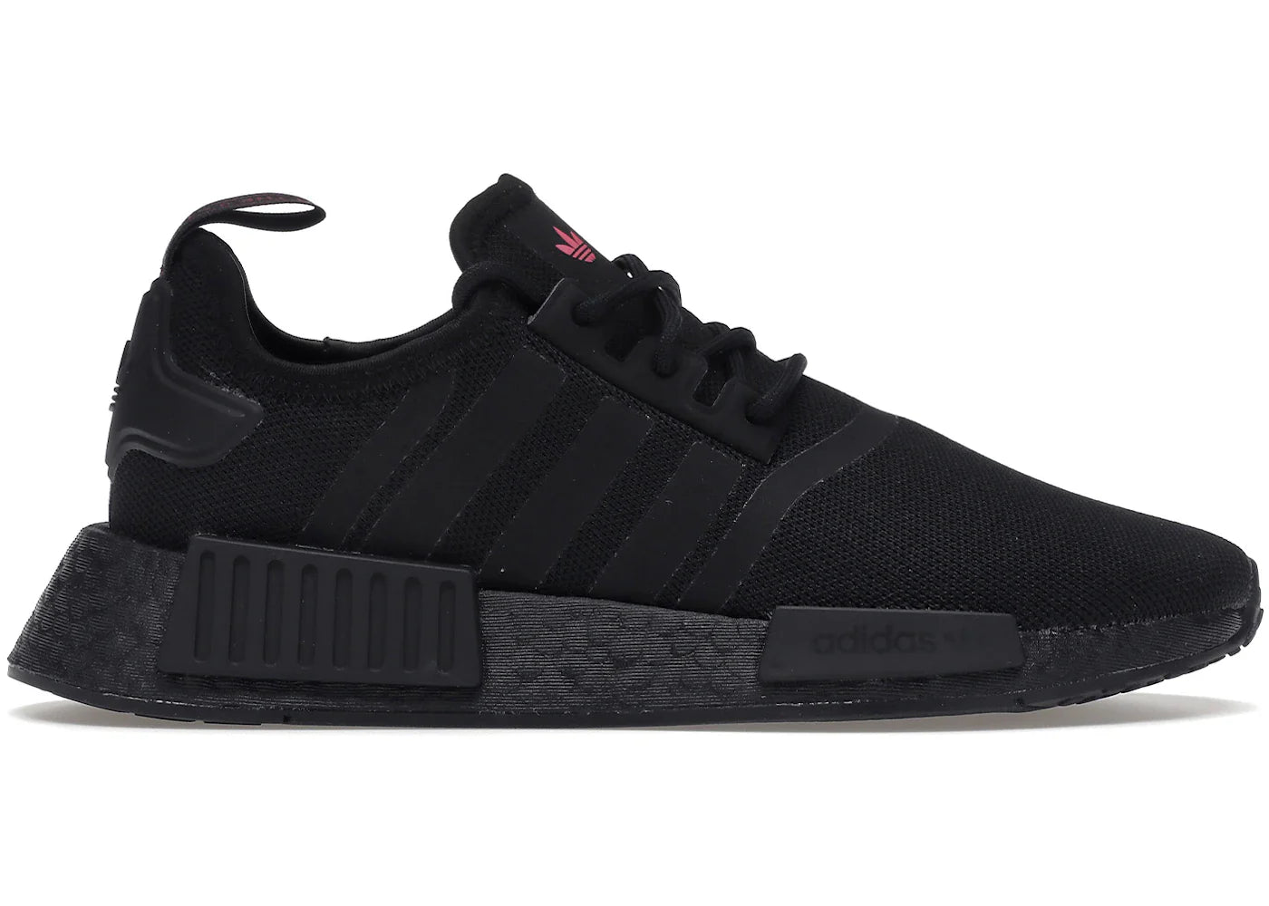 adidas NMD R1 Primeblue Black Solar Pink (Women's)