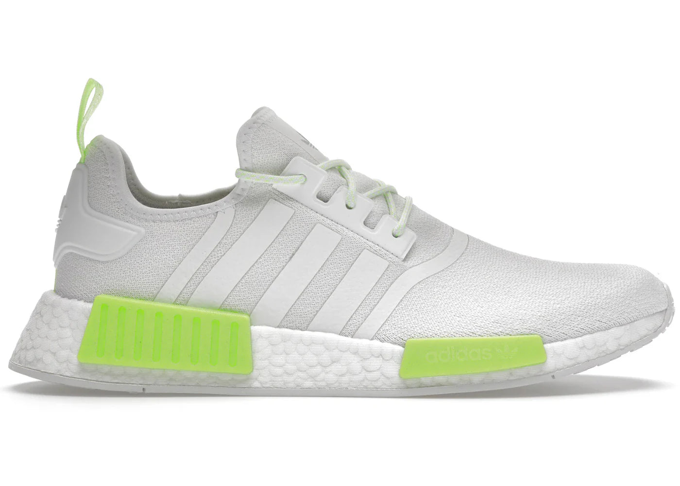adidas NMD R1 Crystal White Solar Green