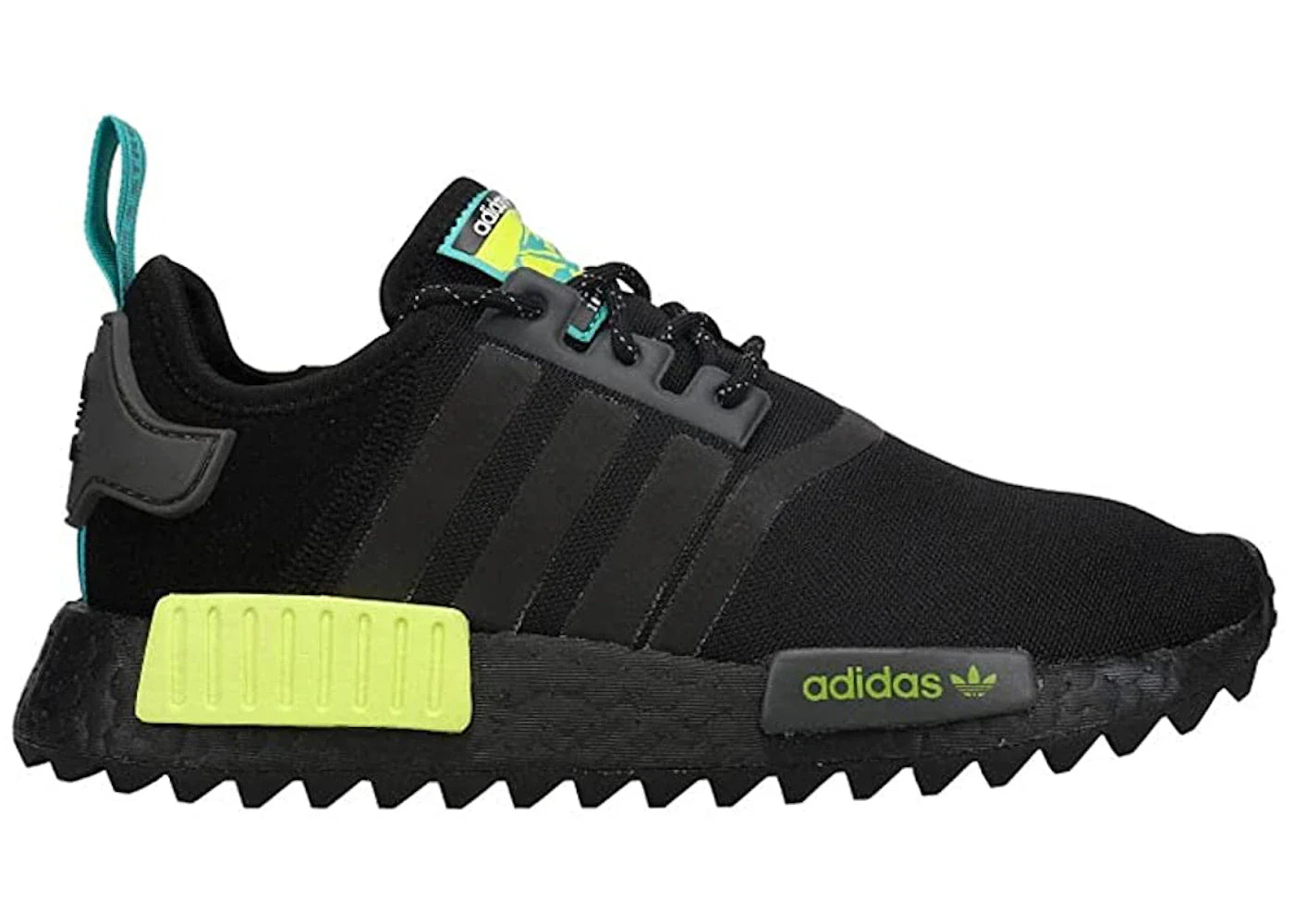 adidas NMD R1 Trail Black Solar Yellow (GS)