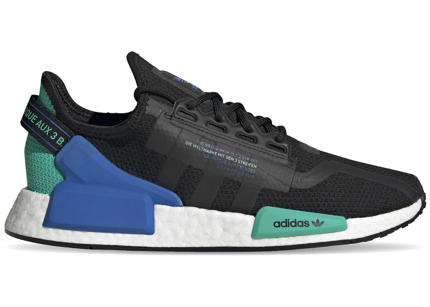 adidas NMD R1 V2 Black Cyan