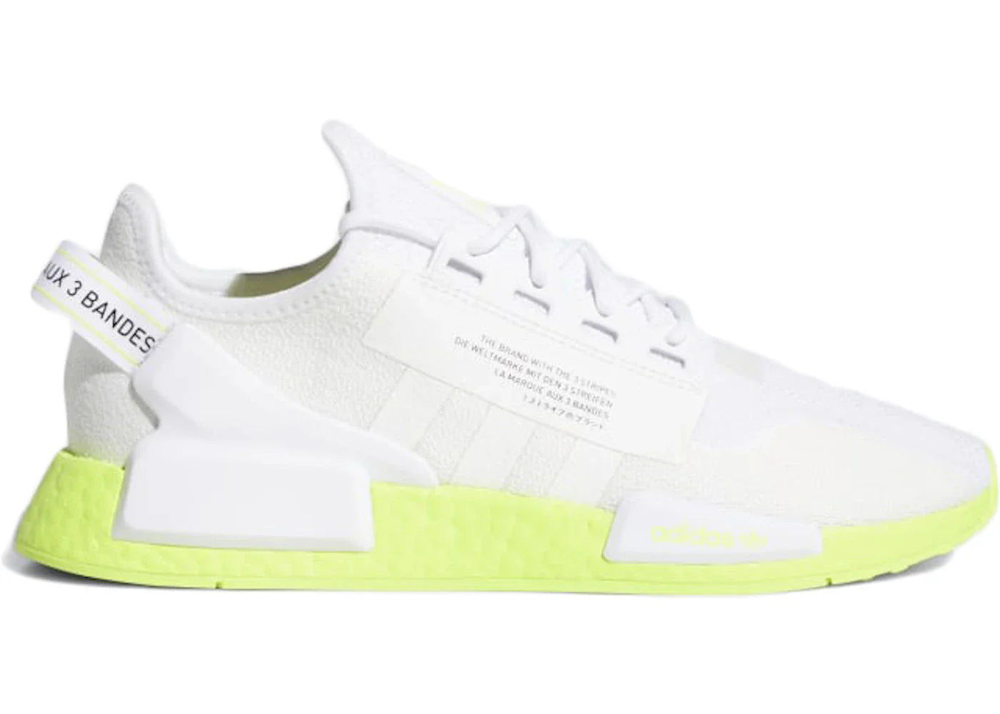 adidas NMD_R1 V2 Cloud White Neon