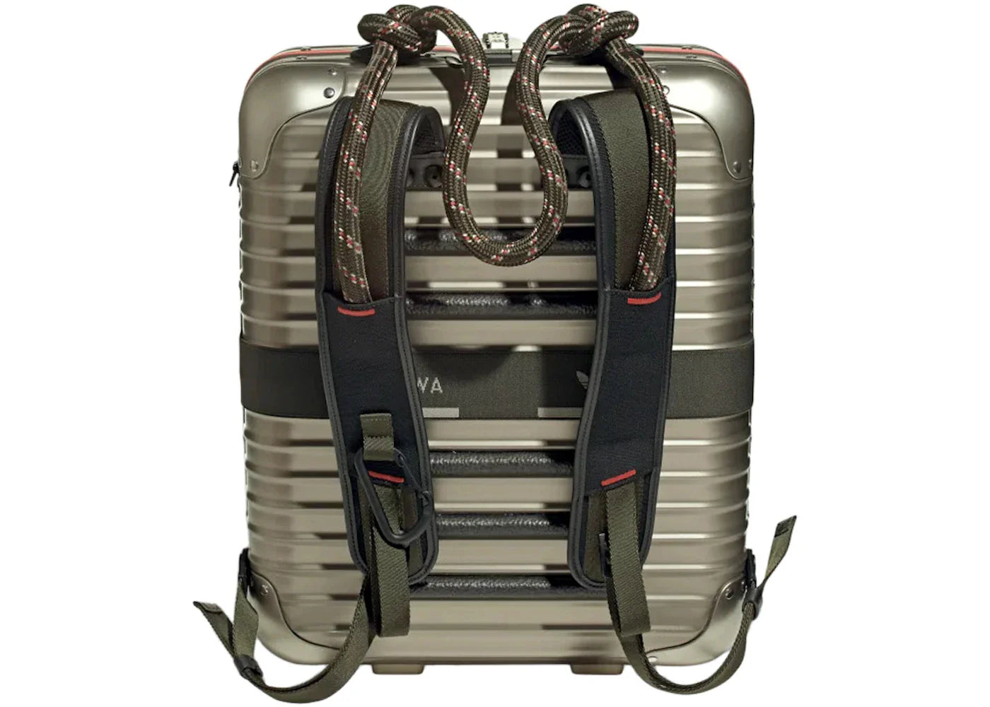 adidas NMD_Rimowa Backpack Aluminium Tech Beige/Night Cargo/Active Orange