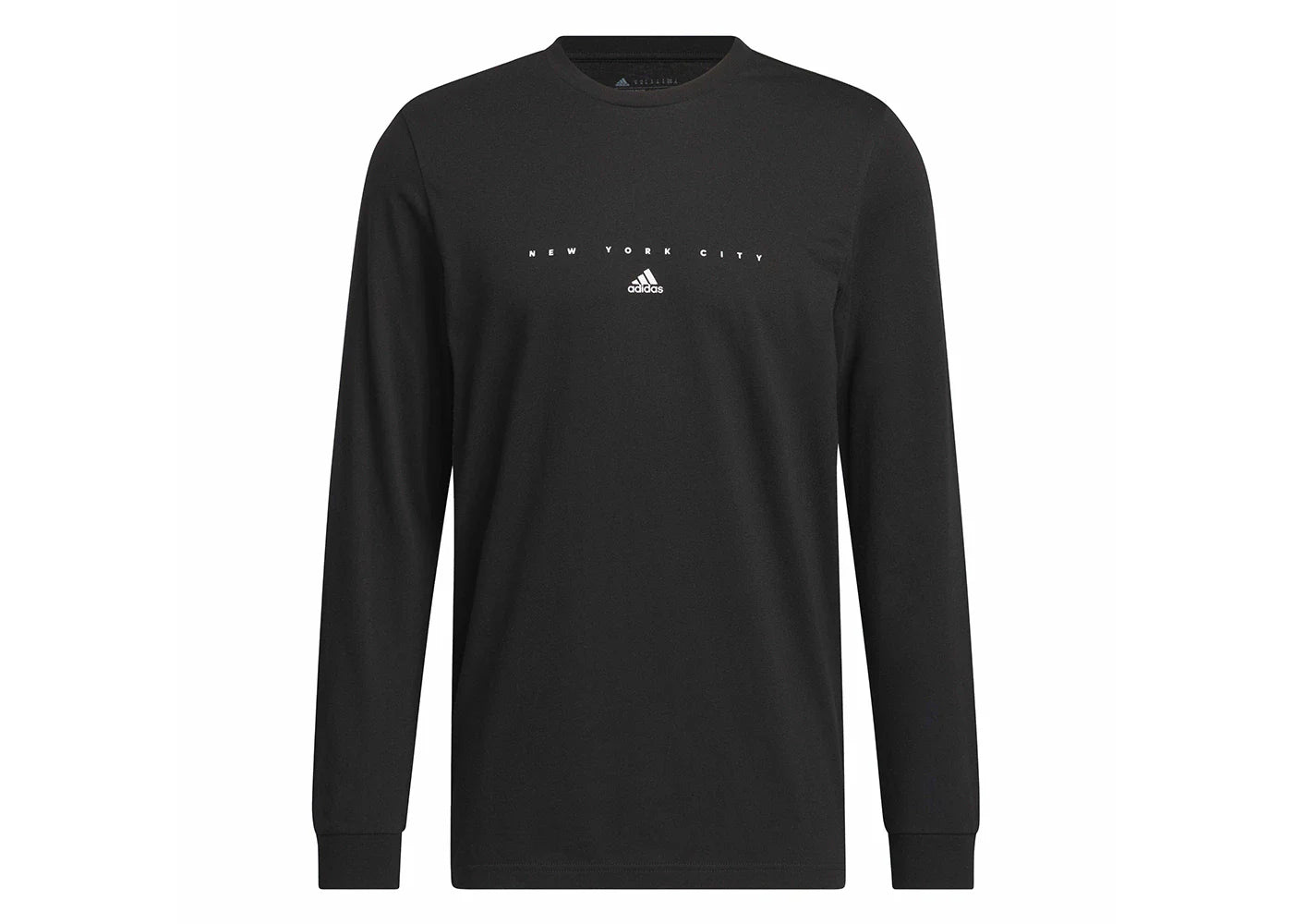 adidas NY Graphic Long Sleeve Tee Black