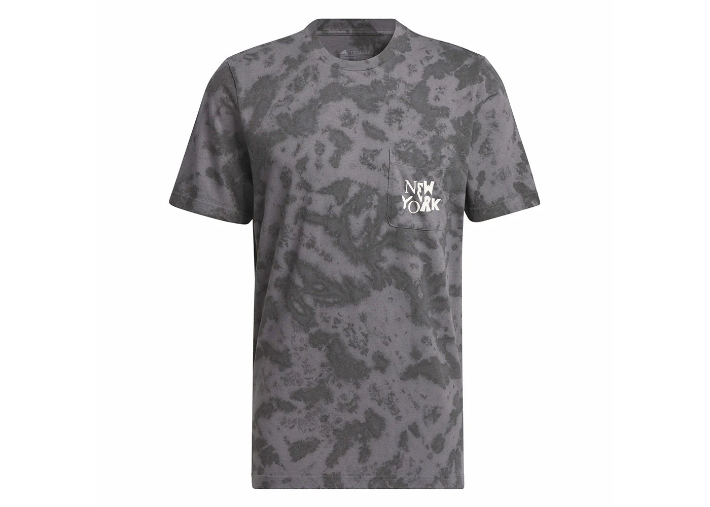 adidas NY Graphics Story Pocket Tee Grey Four/Black