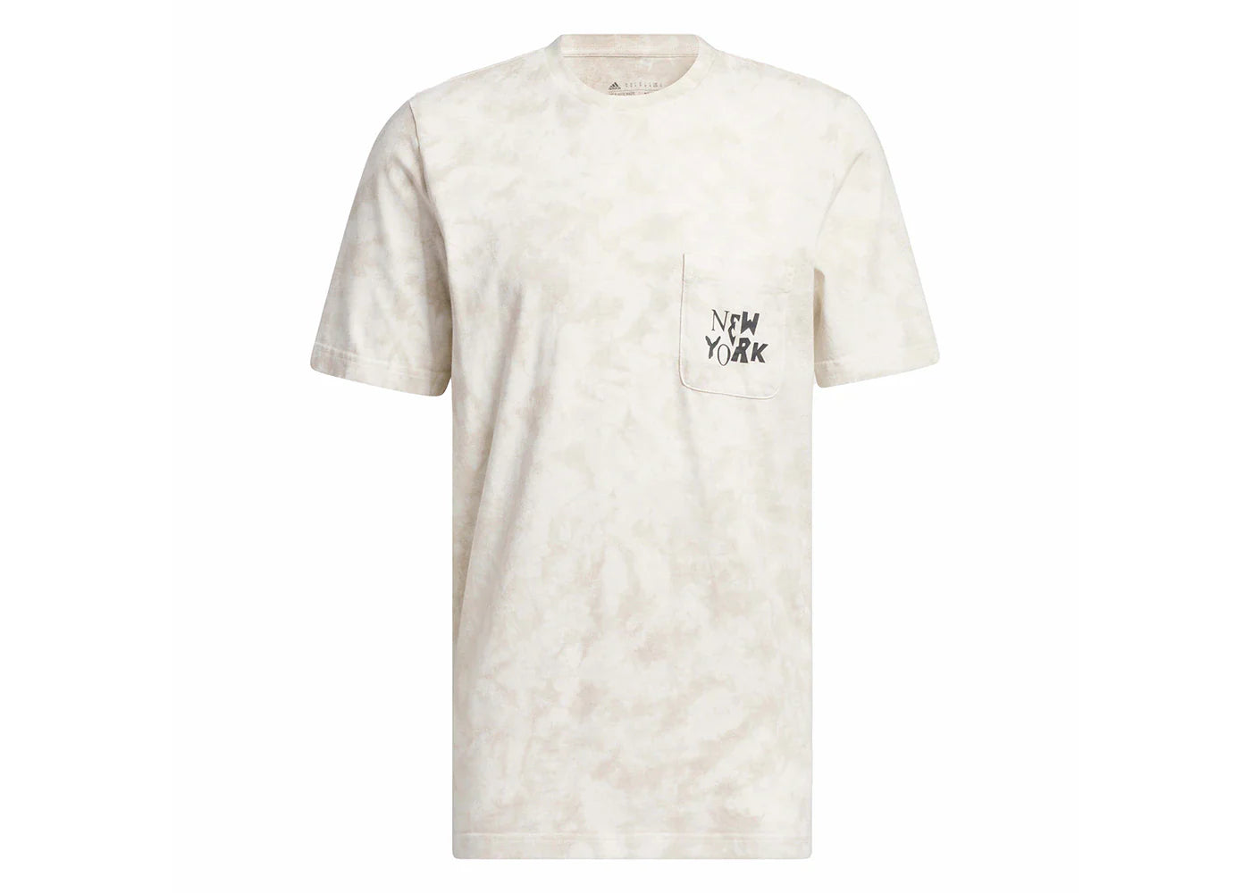 adidas NY Graphics Story Pocket Tee Off White/Putty Mauve