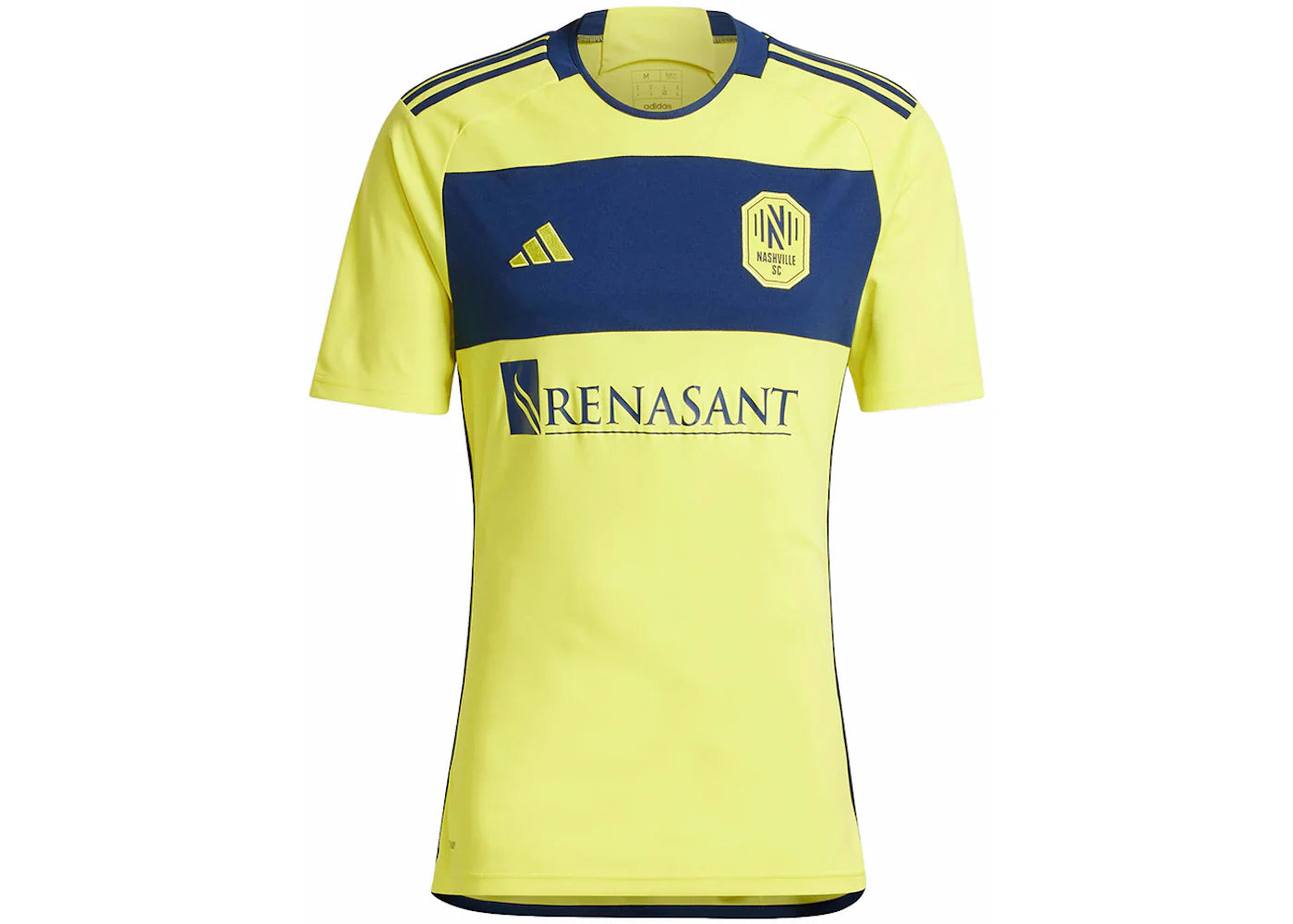 adidas Nashville Sc 24/25 Home Jersey Shock Yellow/Team Navy Blue