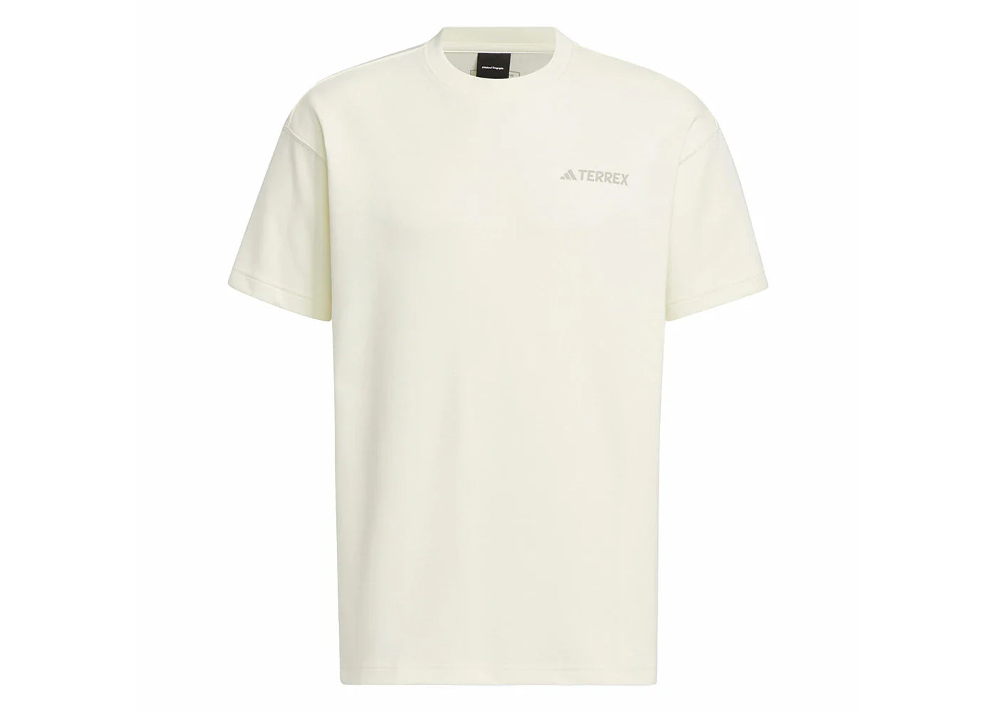 adidas National Geographic AEROREADY Graphic Tee Ivory