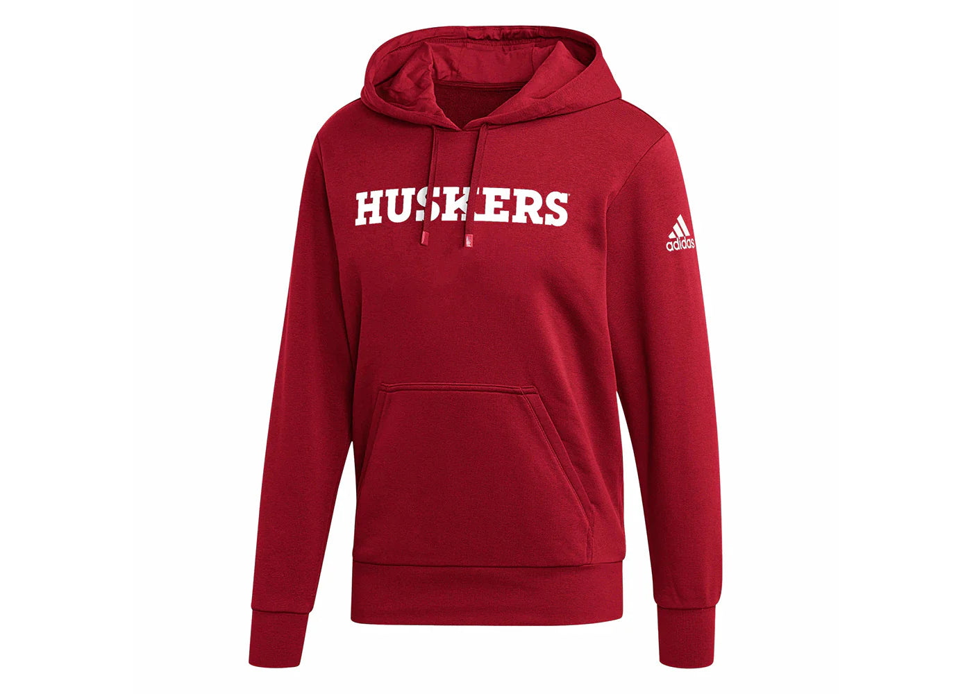 adidas Nebraska Hoodie Team Power Red/White