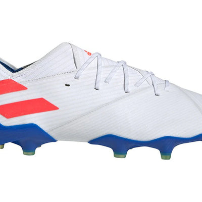 adidas Nemeziz Messi 19.1 FG White Solar Red Football Blue