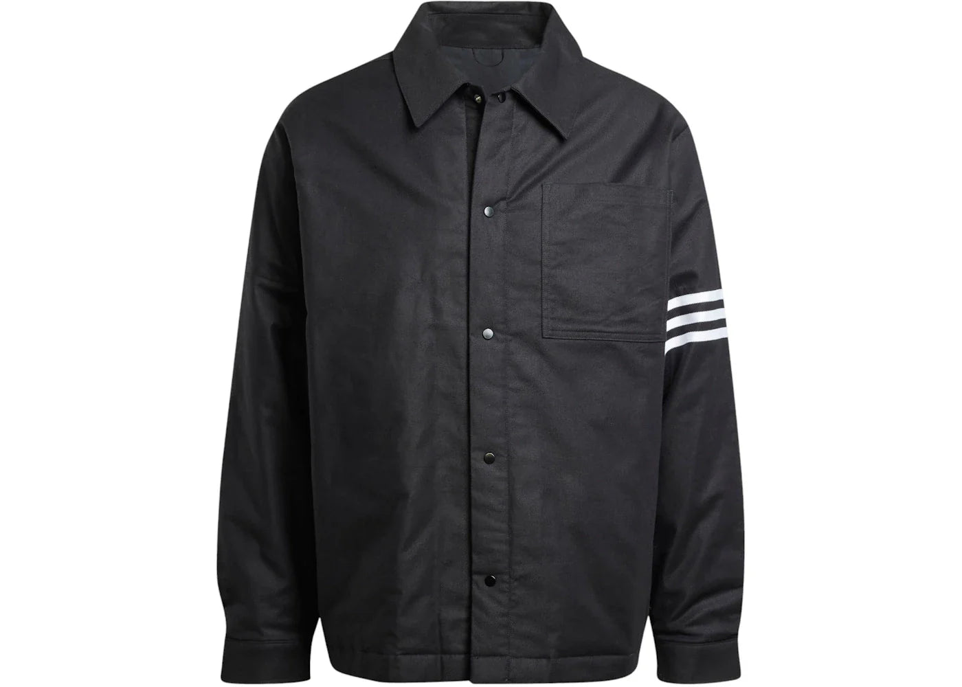 adidas Neuclassics Padded Flannel Shirt Black