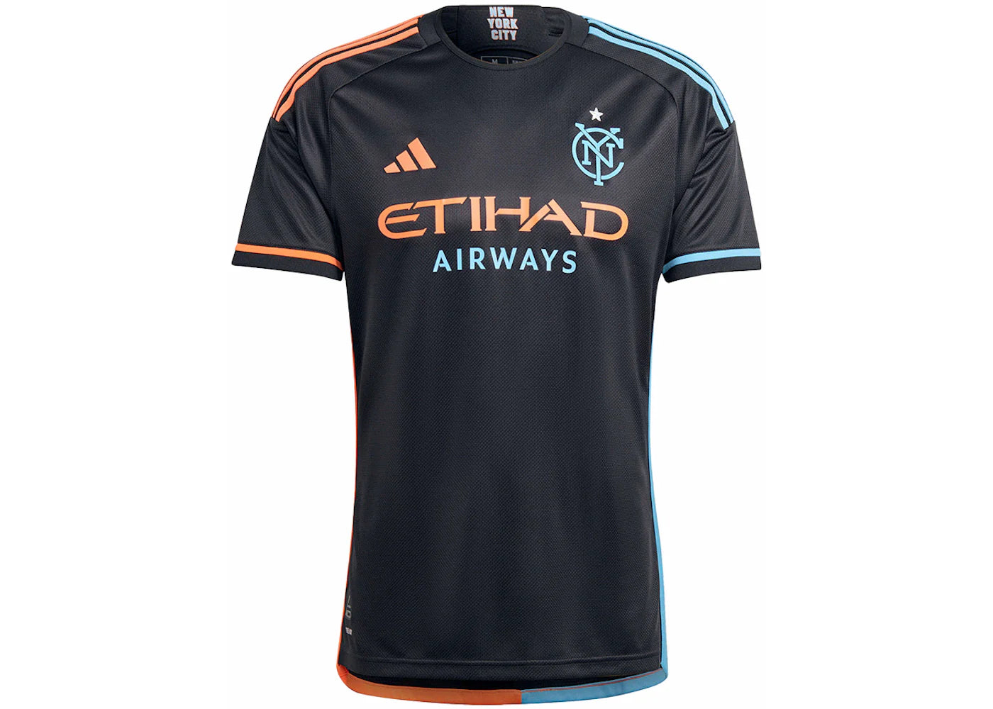 adidas New York City FC 24/25 Away Authentic Jersey Black