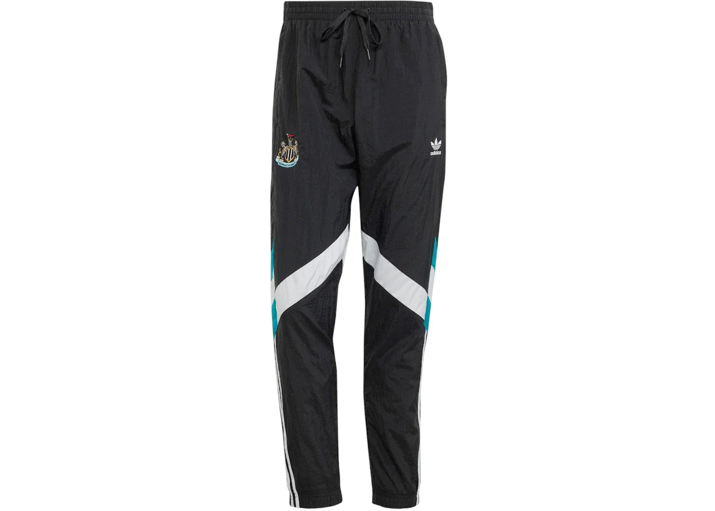 adidas Newcastle United FC Track Tracksuit Bottoms Black