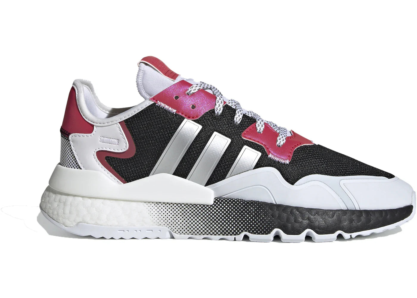 adidas Nite Jogger Silver Metallic Pink